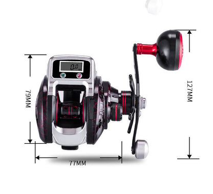 Metal fishing reel