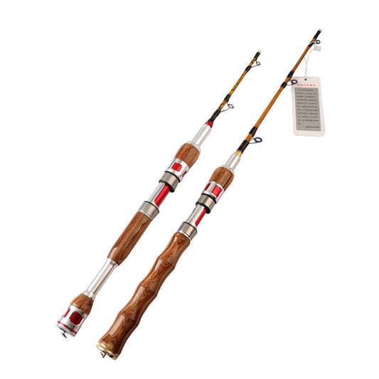 Positioning Telescopic Titanium Alloy Fishing Rod - USA fisher