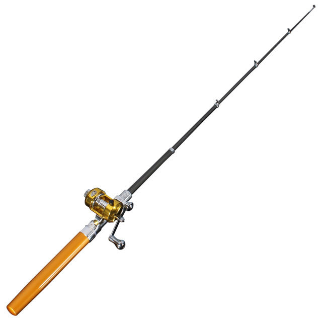 mini portable fishing pole - USA fisher