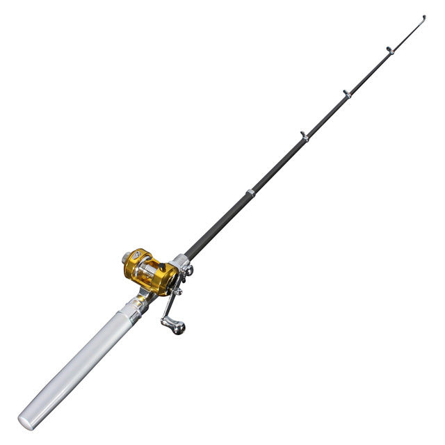 mini portable fishing pole - USA fisher