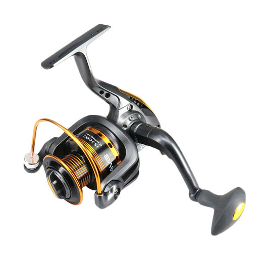 Metal head fishing reel