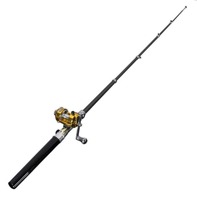 mini portable fishing pole - USA fisher