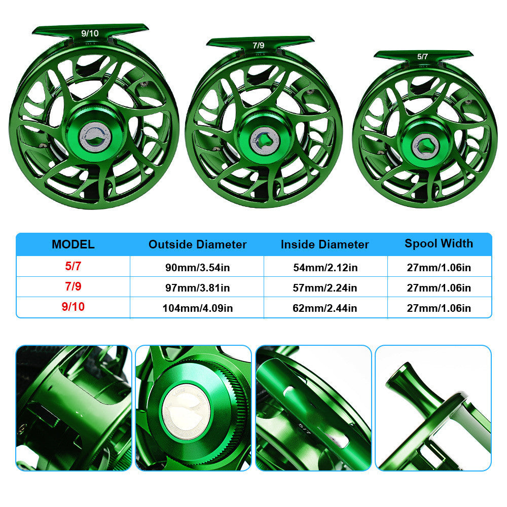 Adjusting The Release Line Wheel For Flying Fishing