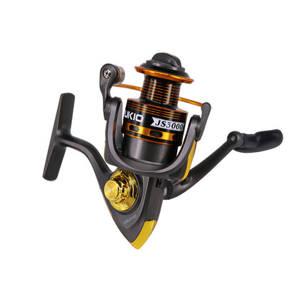 Metal head fishing reel