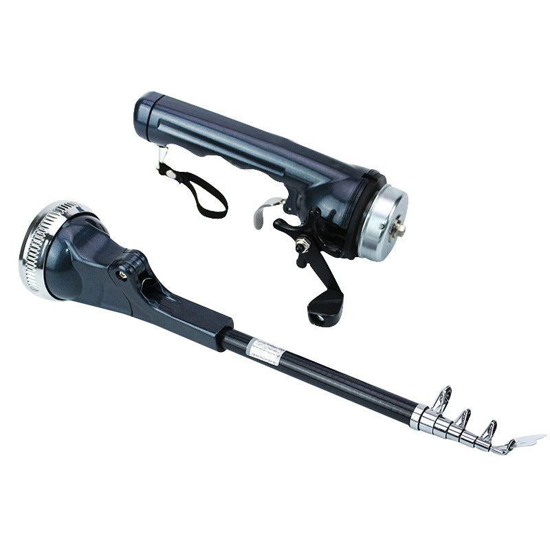 Foldable fishing rod portable pocket throwing rod - USA fisher