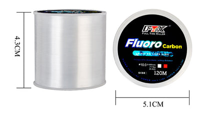 Nylon Thread Multicolor Fishing Line 120 M