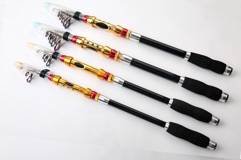 Fishing Rod Spinning Carbon Fiber Telescopic - USA fisher