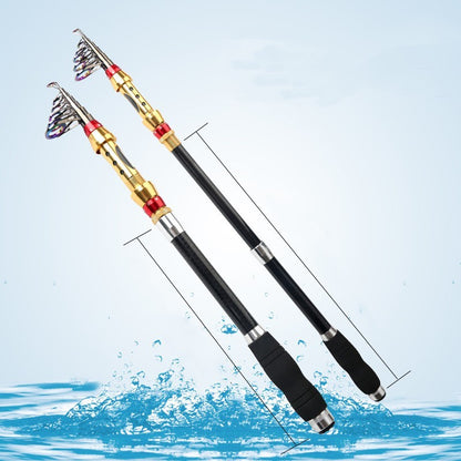 Fishing Rod Spinning Carbon Fiber Telescopic - USA fisher