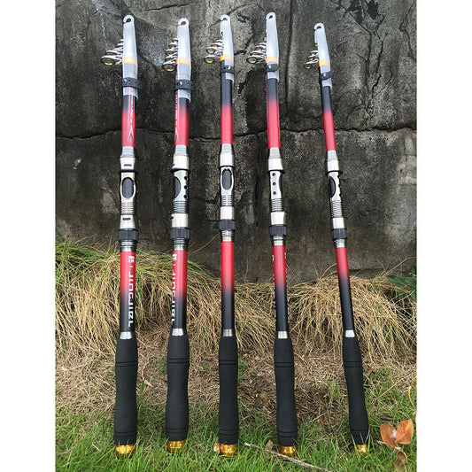 Super Hard Telescopic Rod Carbon Fiber For Sea Fishing - USA fisher