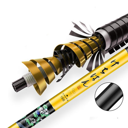 5H19 Hardened Carbon Fishing Rod - USA fisher