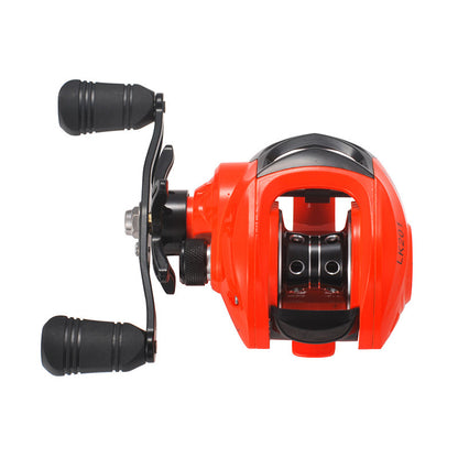 Kemailong Water Drop Wheel Hits Black Fishing Wheel Bright Orange Full High Speed Ratio