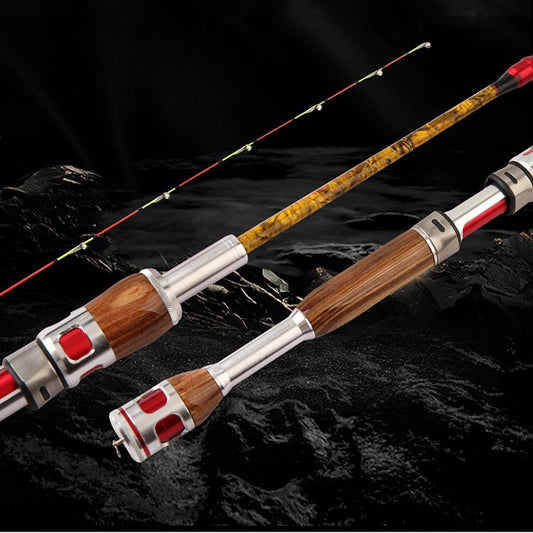 Positioning Telescopic Titanium Alloy Fishing Rod - USA fisher