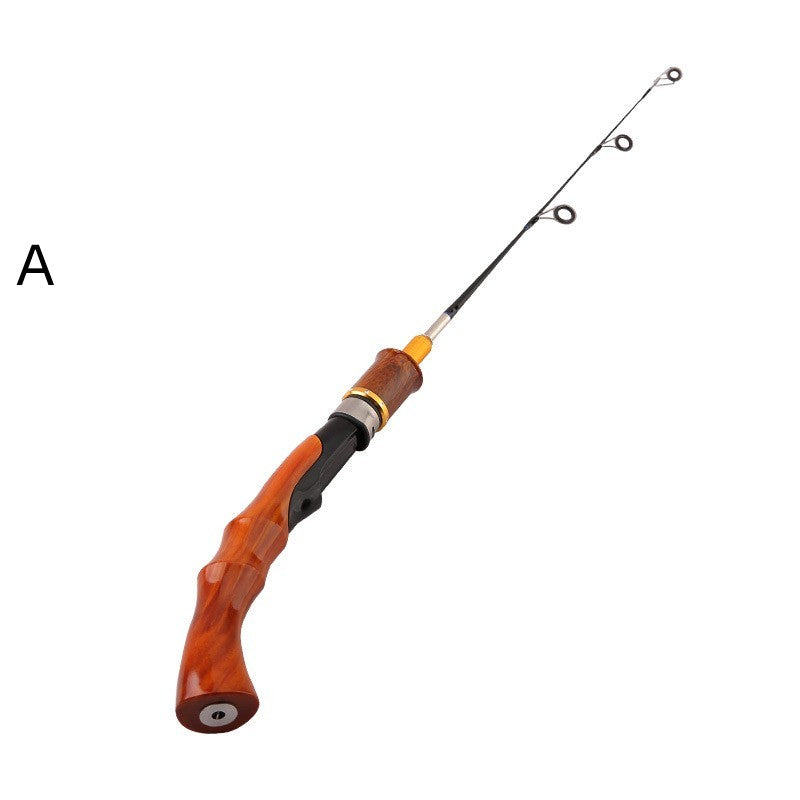 Ice Fishing Pole Outdoor Fishing Portable - USA fisher