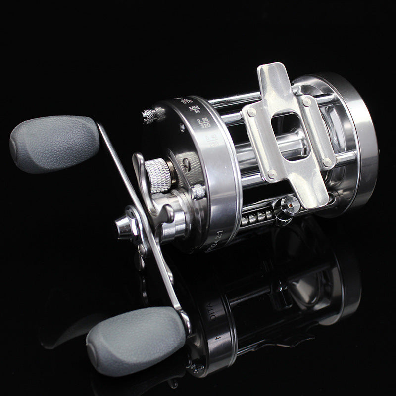 Metal Double Brake Drum Leiqiang Wheel Boat Fishing Reel Weihai Reel Fishing Gear