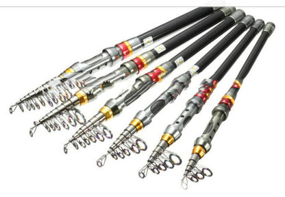 Fishing Rod Spinning Carbon Fiber Telescopic - USA fisher